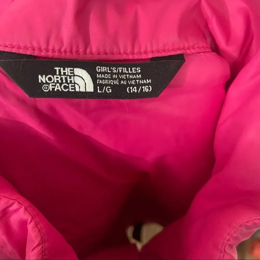 The North Face Thermoball Pink Puffer Winter Jacket